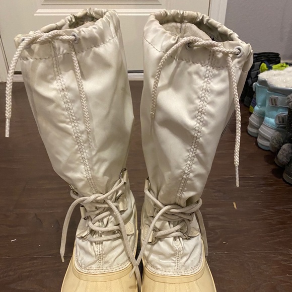 Sorel vintage white Snowlion Snow/ski boots - Picture 10 of 14